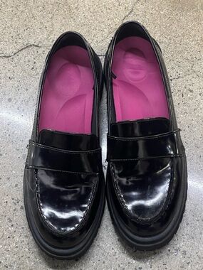 Women’s Black Old Navy Blackjack Chunky Loafers - 9 1/2